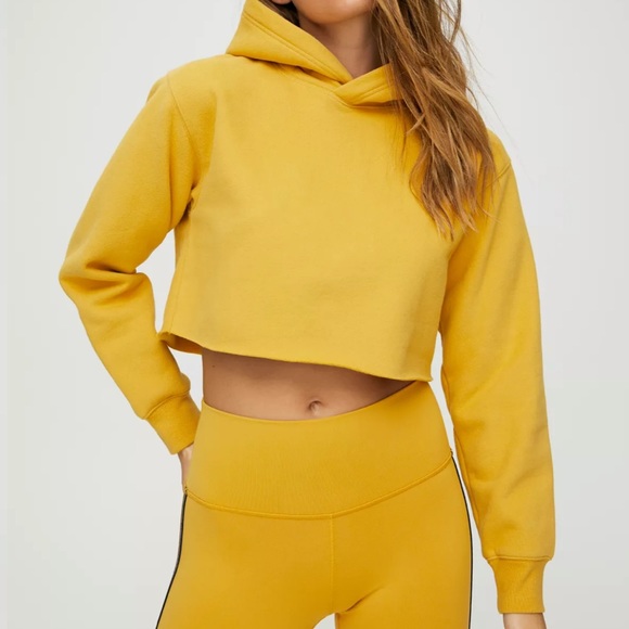 ARITZIA | XXS TNA cropped fleece hoodie - Picture 5 of 14